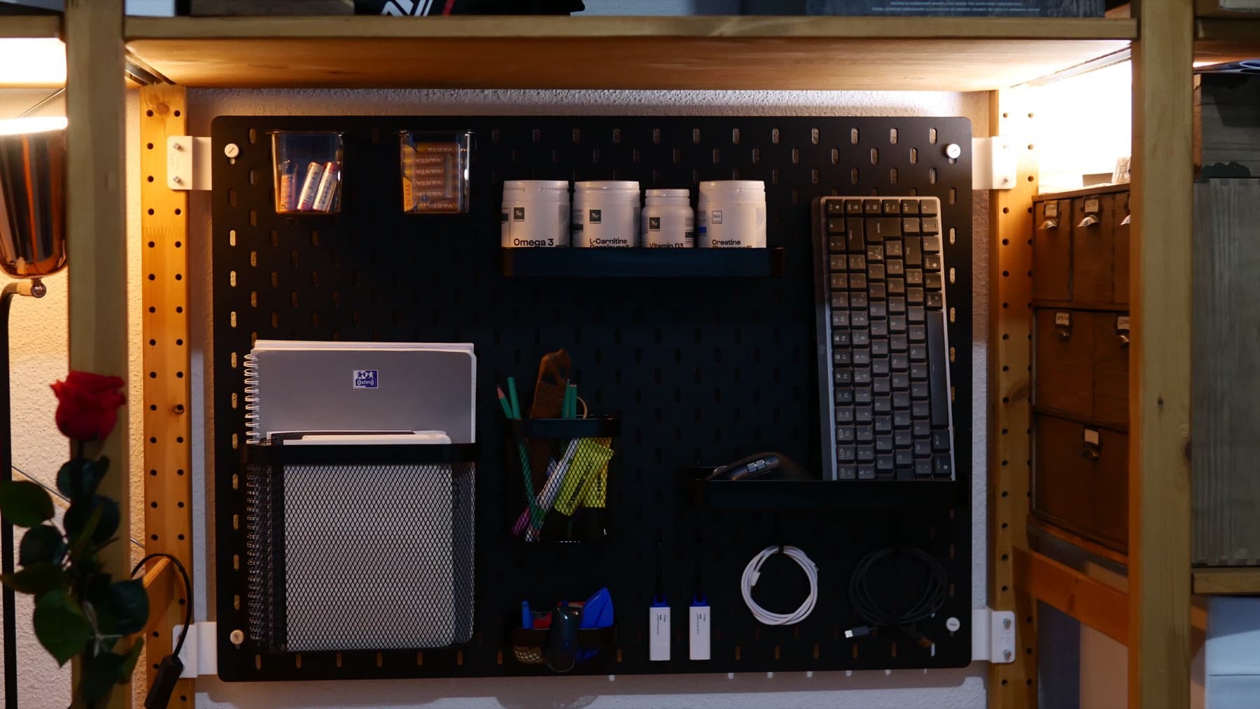 IKEA IVAR SKÅDIS Pegboard Mounting Kit